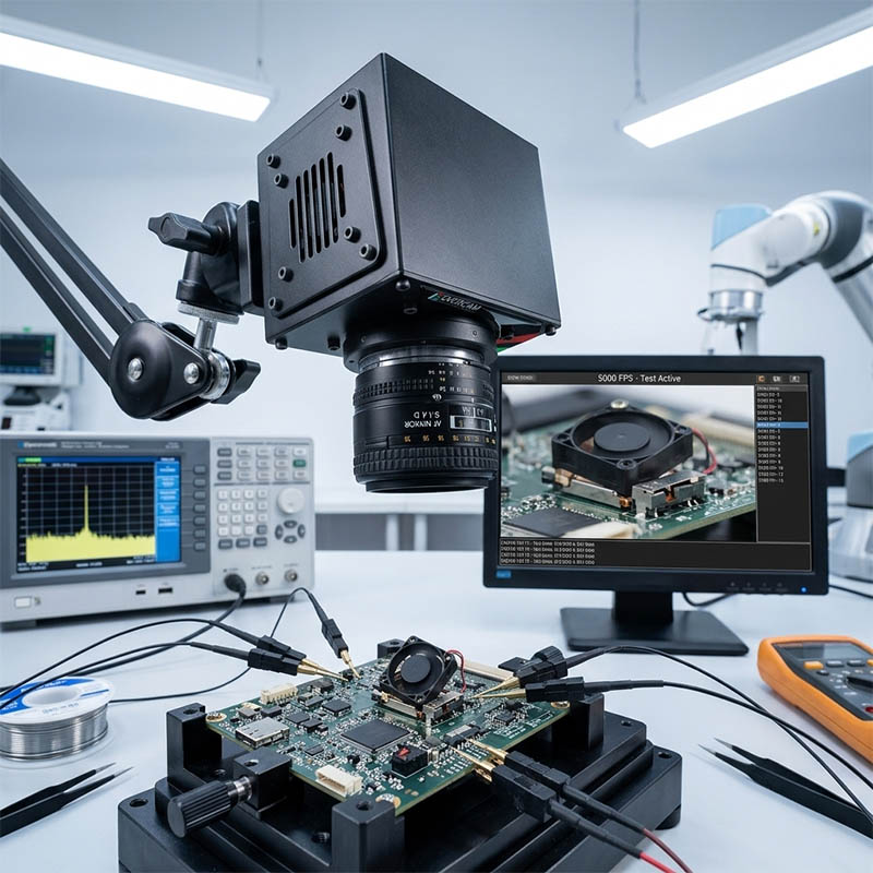 Высокоскоростные видеокамеры Evercam для испытания микроэлектроники