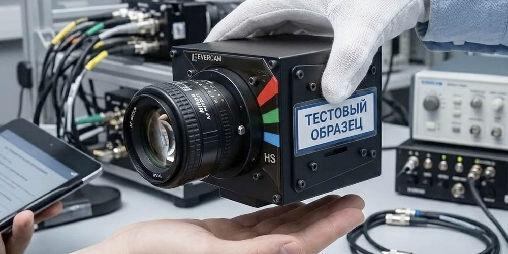 Тестовая эксплуатация Evercam