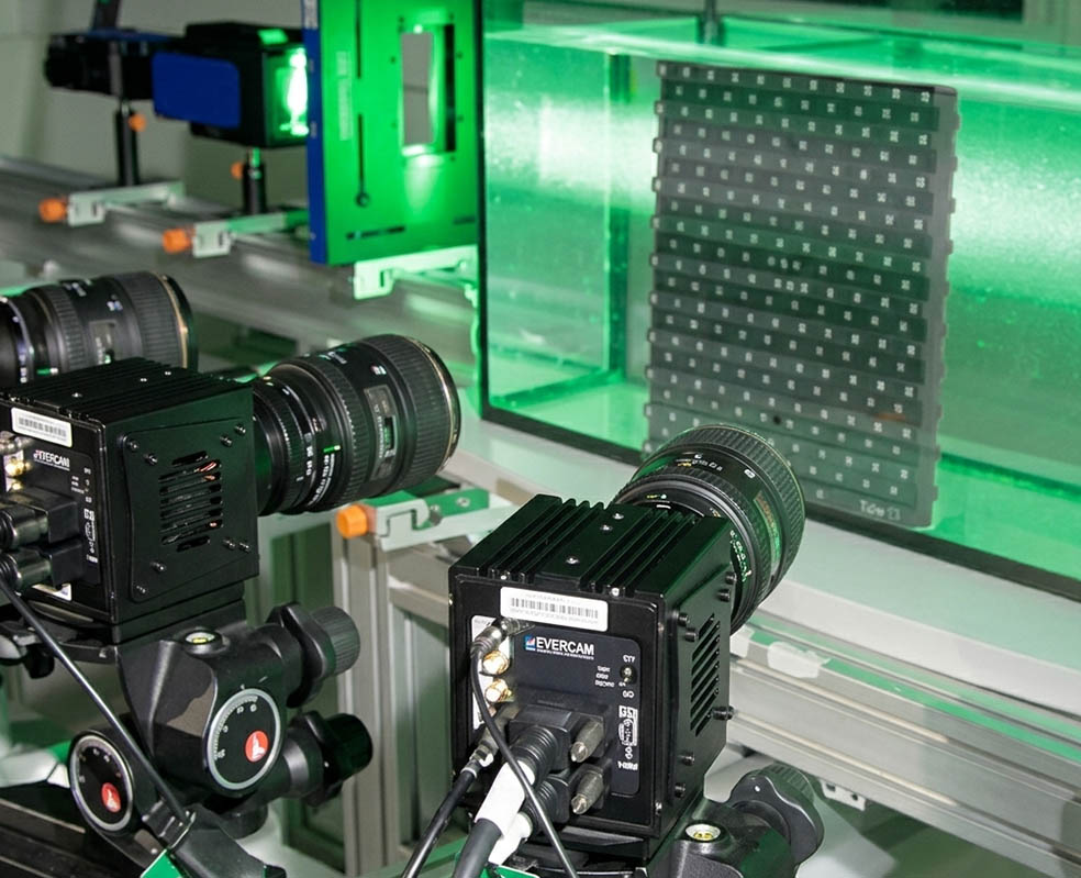 Evercam Flow комплекс Particle Image Velocimetry PIV