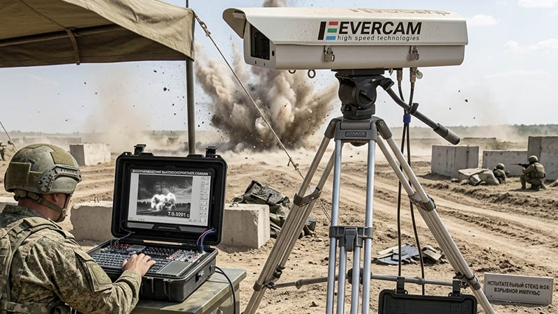 Испытания взрывчатых веществ и средств поражения Evercam